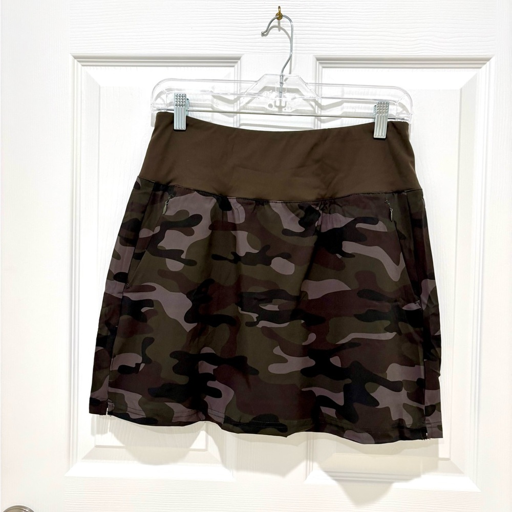 Camouflage skort